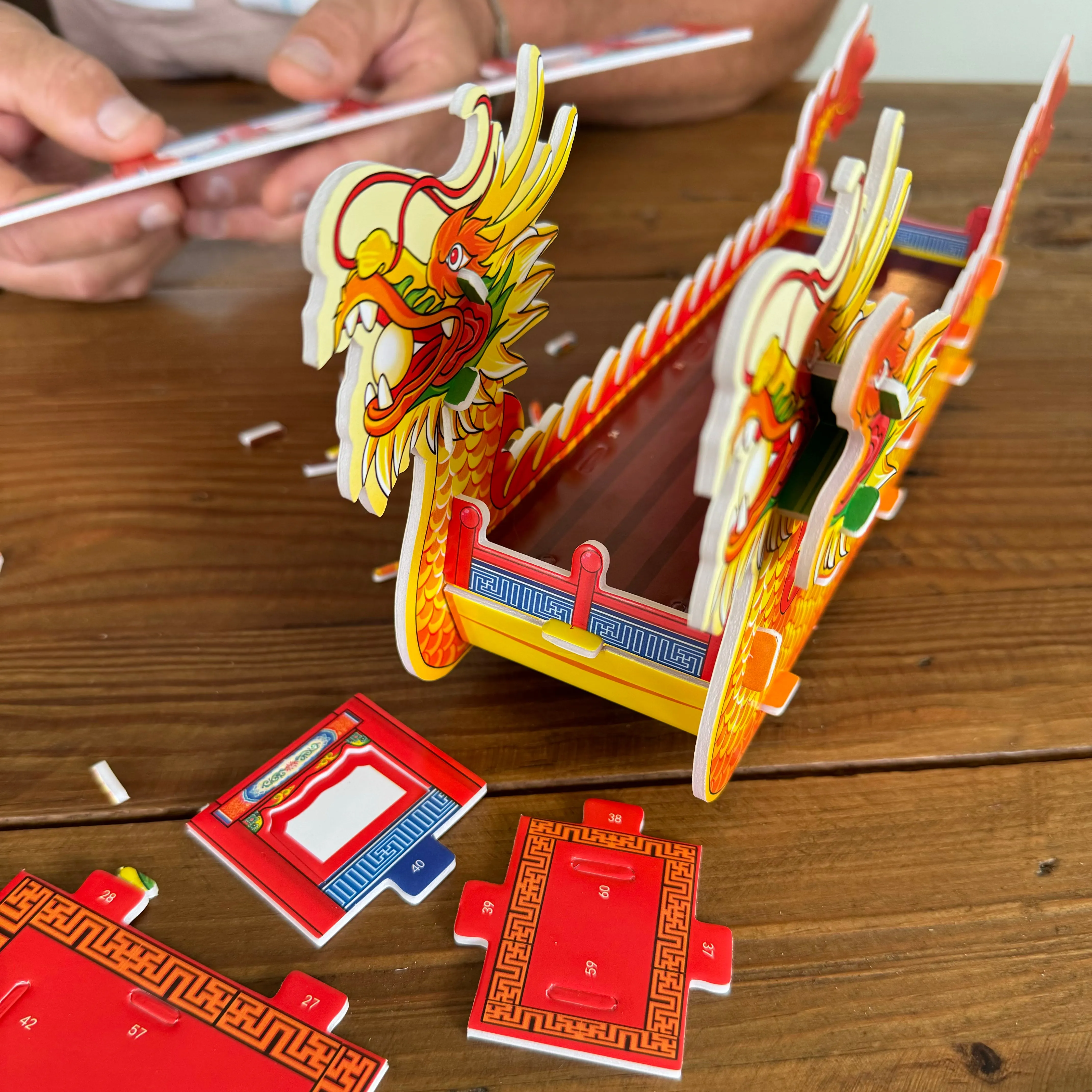 3D DIY Kit - Chinese Dragon Boat (33cm)