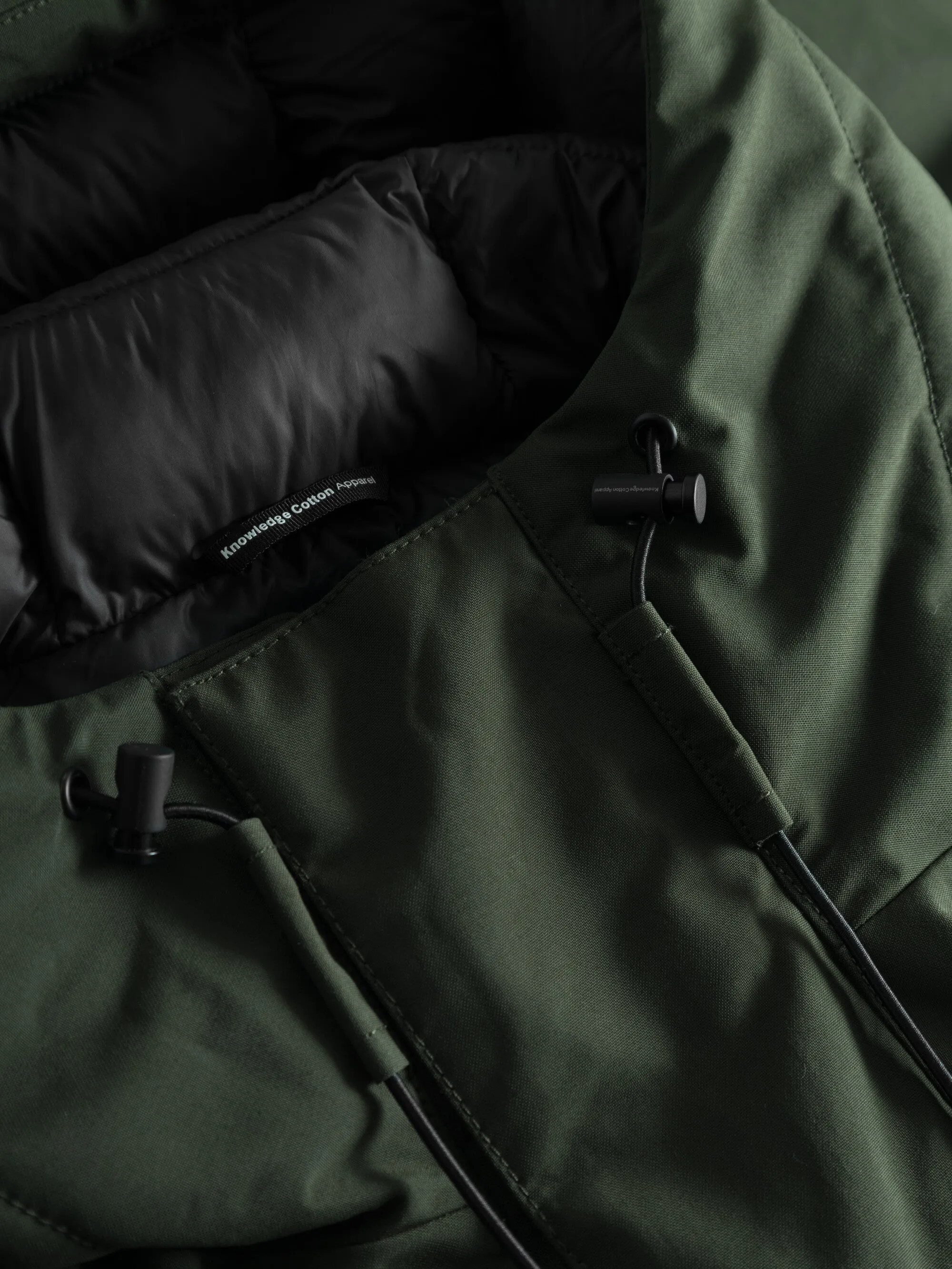 APEX CANVAS™ long padded coat - Forrest Night