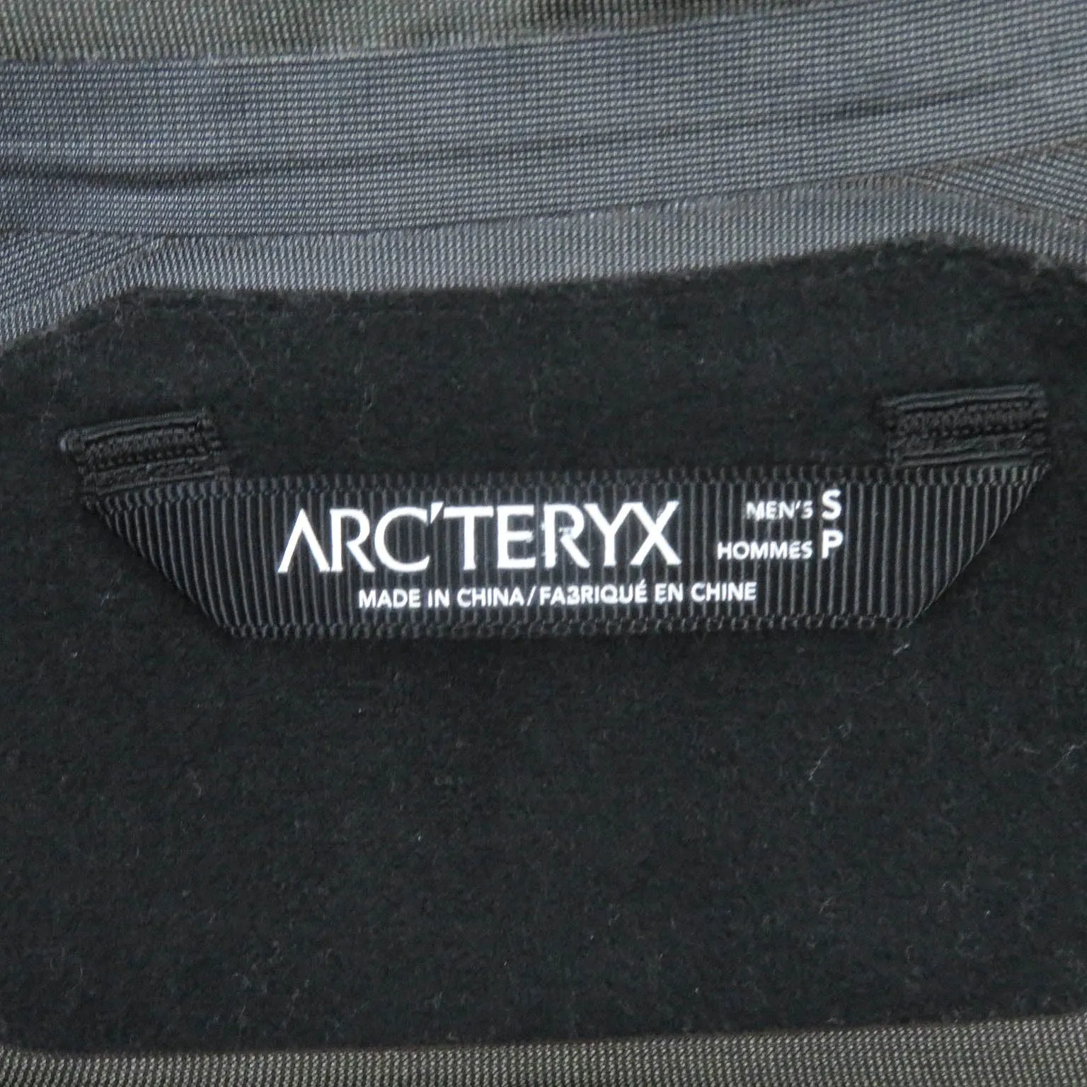 ARC'TERYX Nylon jacket 15765-72357 Main: 100% nylon black A2B Commuter Hardshell Jacket mens S Used Authentic