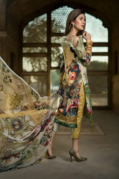 Asifa & Nabeel Spring/Summer Tourist Lawn 2018 – Chapter: 9 – Lost Era