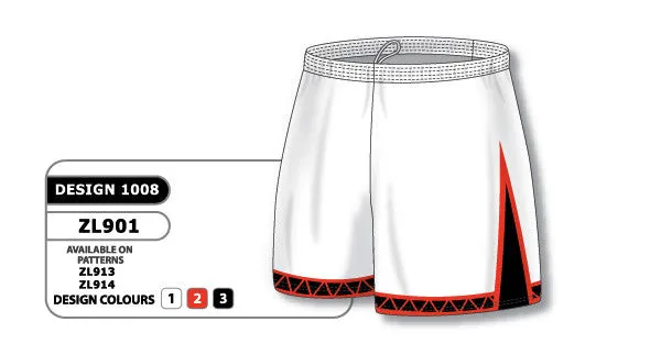 Athletic Knit Custom Sublimated Lacrosse Short Design 1008