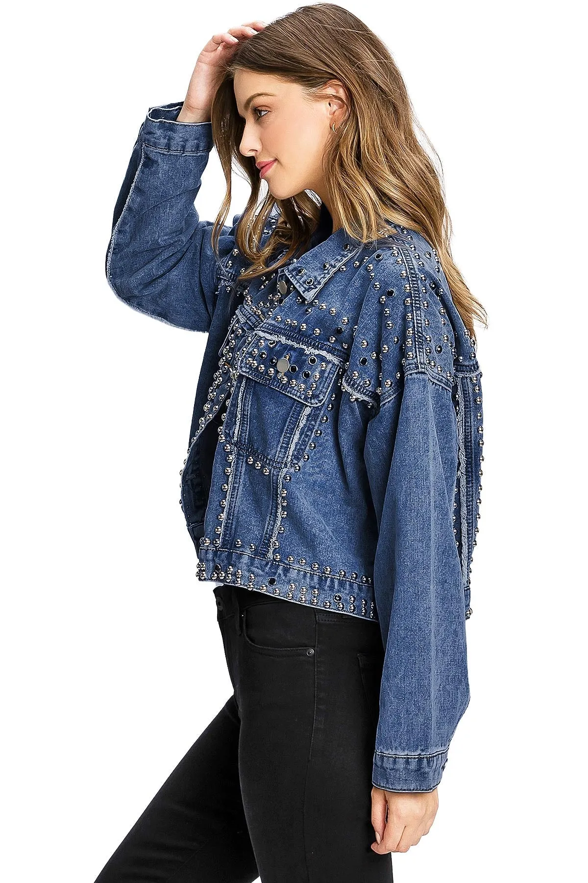 Bandit Studded Denim Jacket