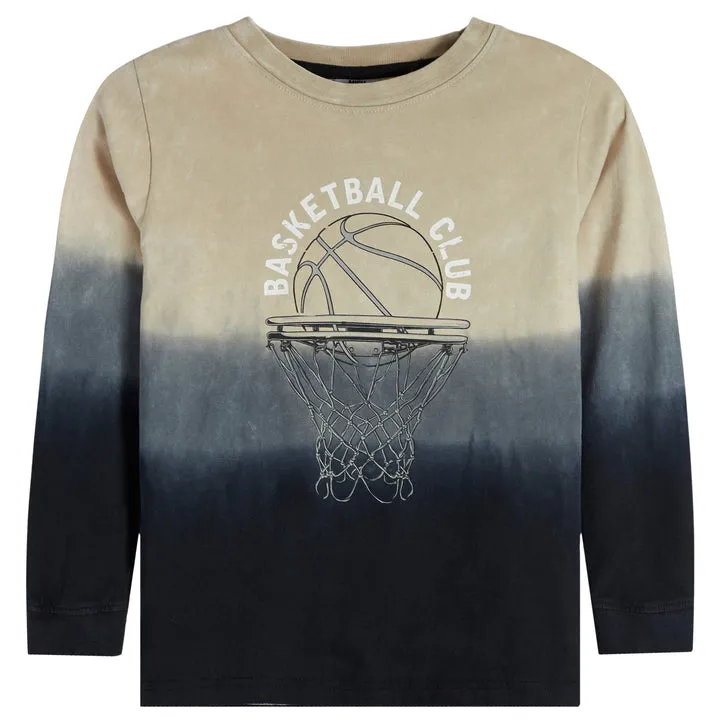 Basketball Club Dip Dye Jersey- Stone