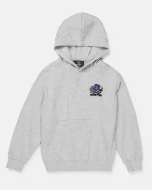 Big Boys Skate Fast Pullover Hoodie - Grey Heather