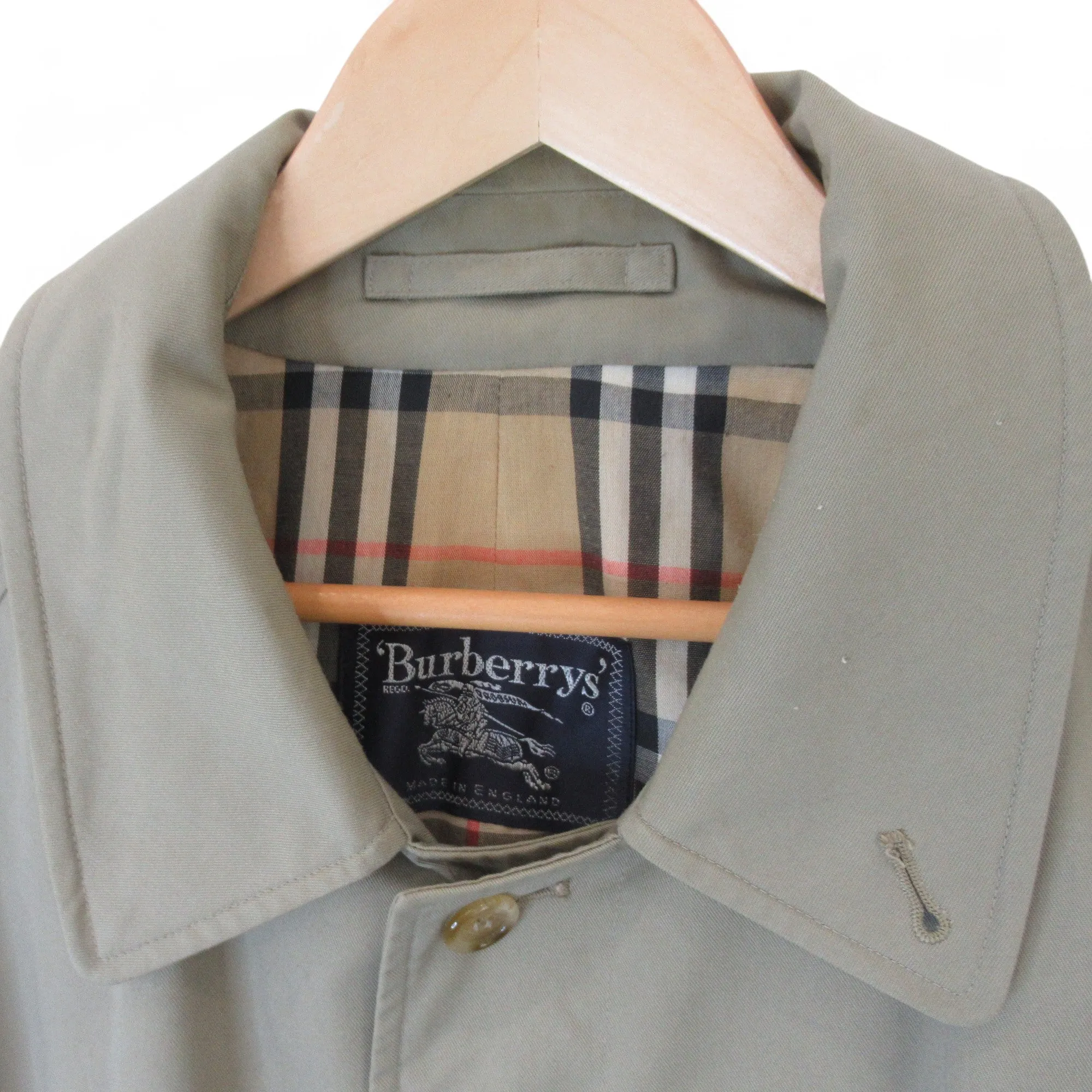 Burberrys XXL Beige Vintage Trench Coat Menswear | Preloved