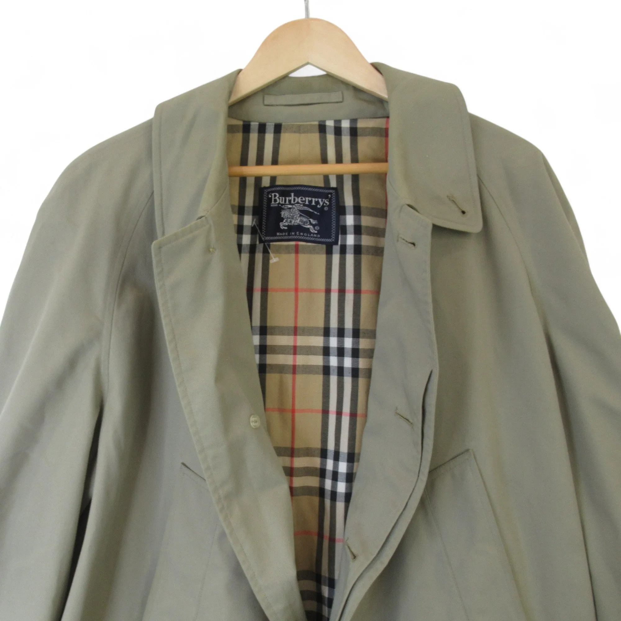 Burberrys XXL Beige Vintage Trench Coat Menswear | Preloved