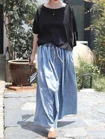 Cotton Original Loose Wide Leg Pants