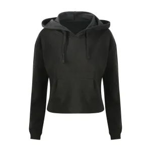 Cropped Hoodie loose Hem