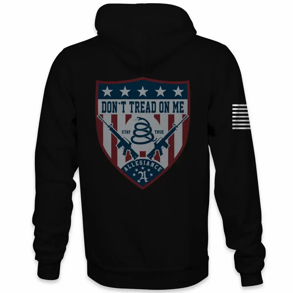 Don't Tread Shield Back Hit Hoodie