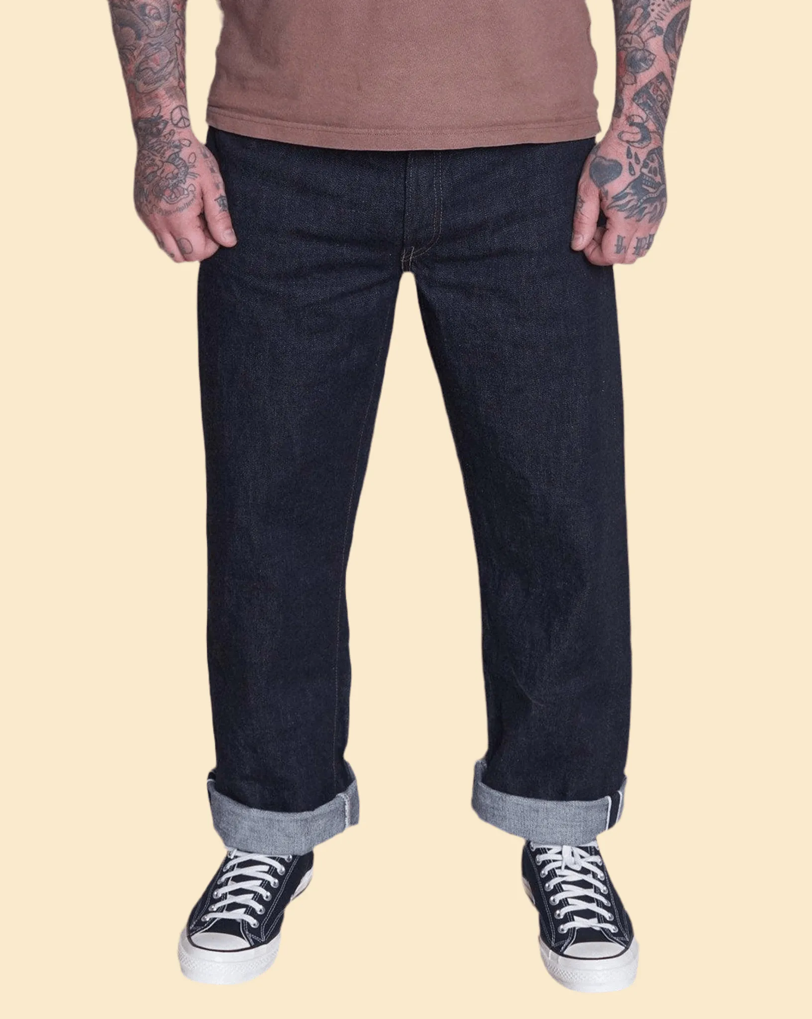 Fullcount 1101XX Straight Selvedge Denim - 15.5oz