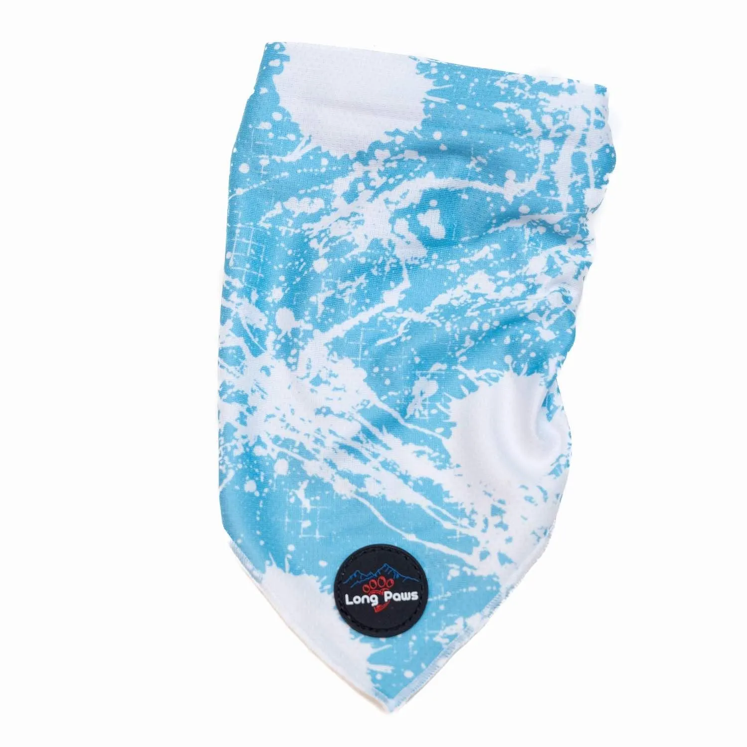 Funk The Dog Bandana | Blue Tie Dye