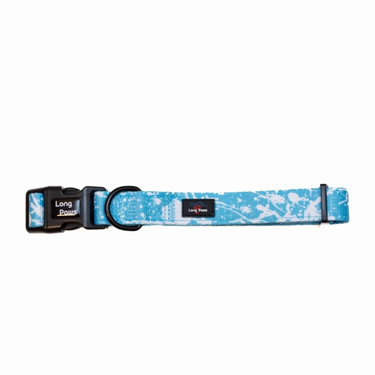 Funk The Dog Padded Dog Collar | Blue Tie Dye