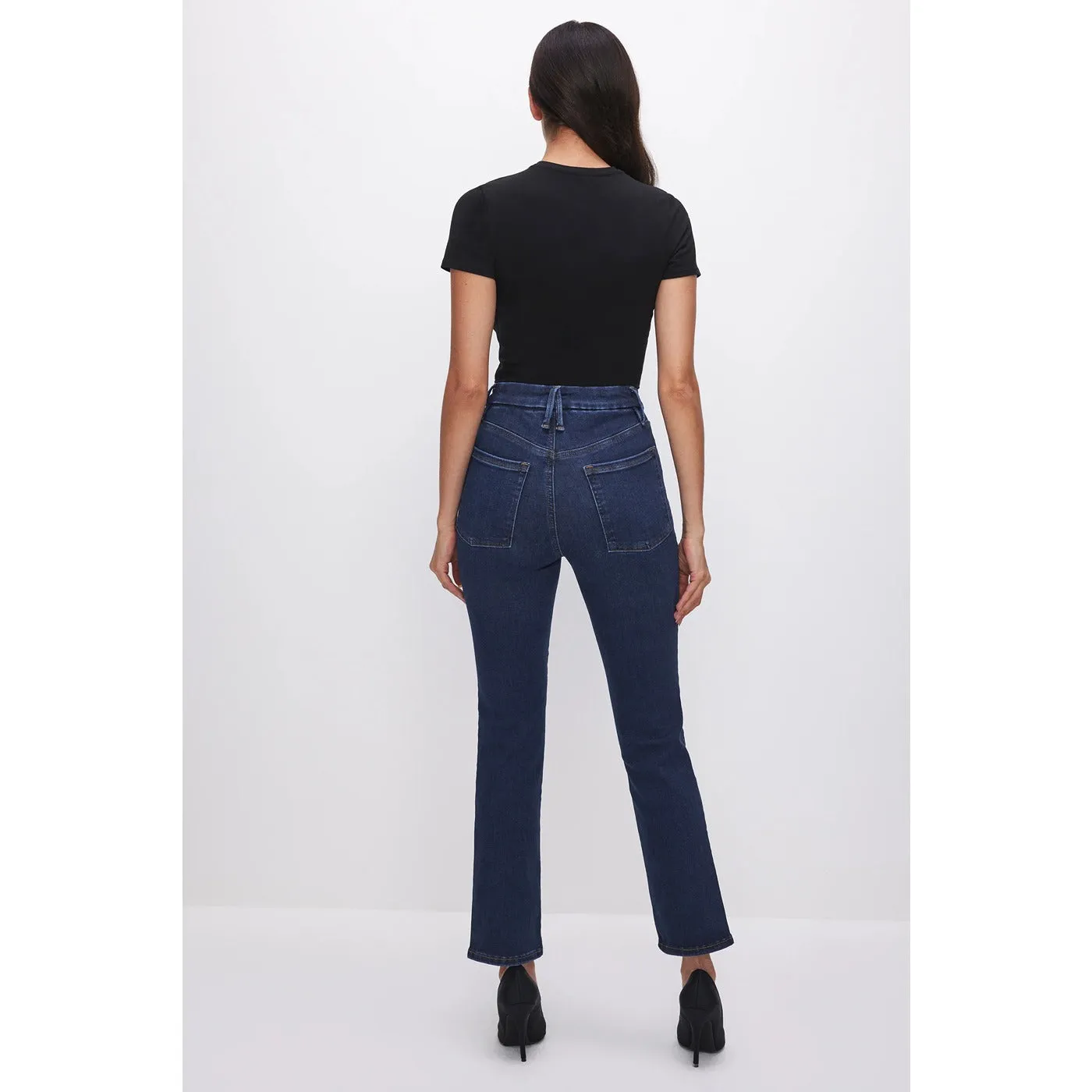 GA Power Stretch Pull-On Straight Jeans