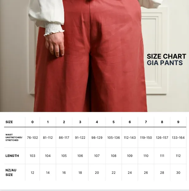 Gia pants - Terracotta