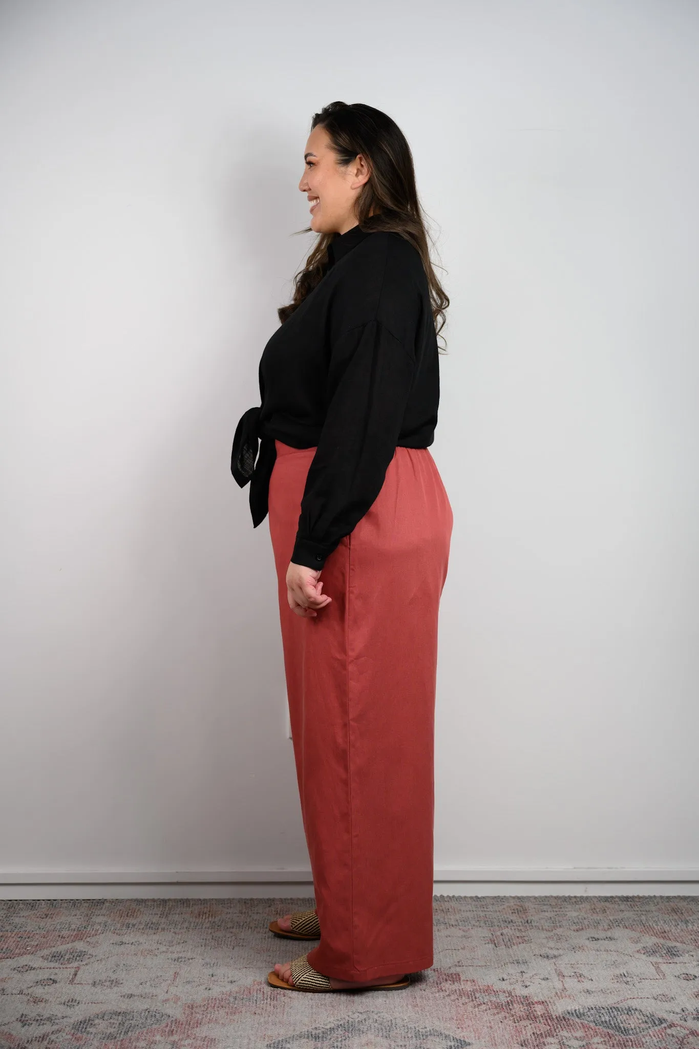 Gia pants - Terracotta