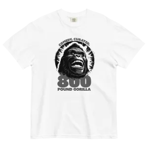 Gorilla Head Tee: White