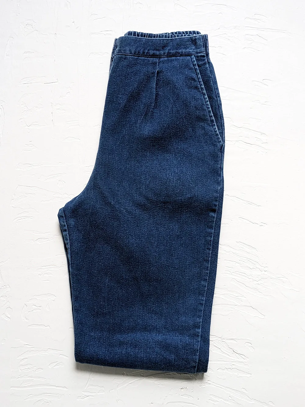 HR Dark Wash Denim Stirrup Leggins