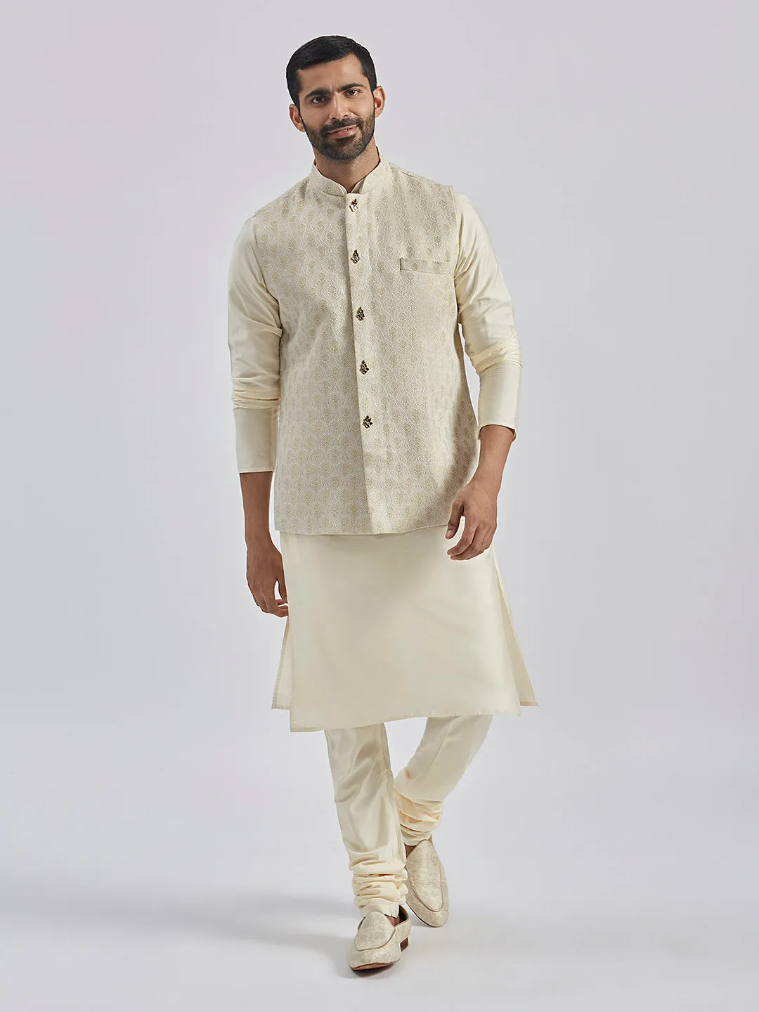 Jashvi Men's Gold - Jodhpuri