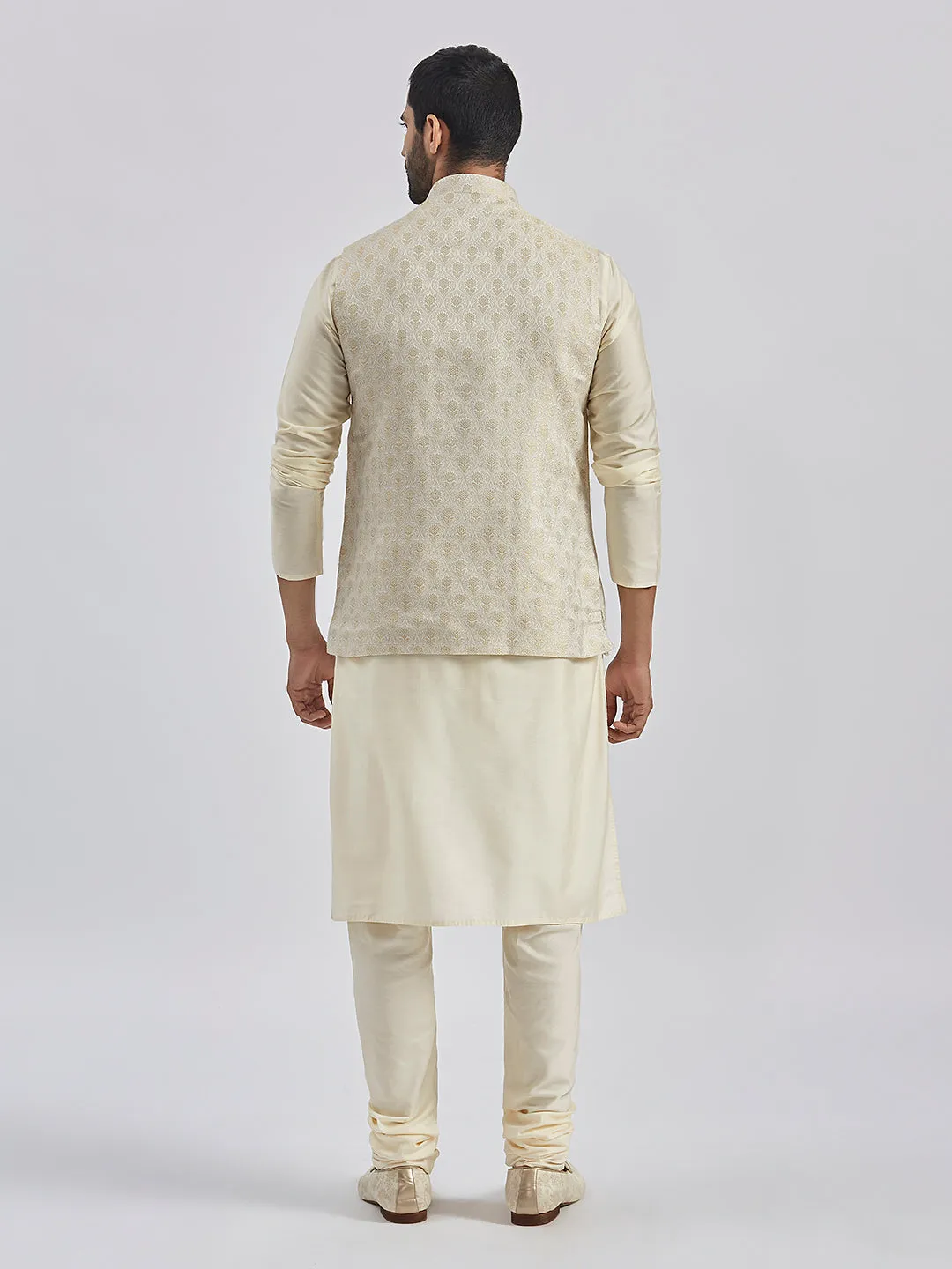 Jashvi Men's Gold - Jodhpuri