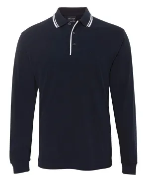 JB'S L/S Contrast Polo 210XC