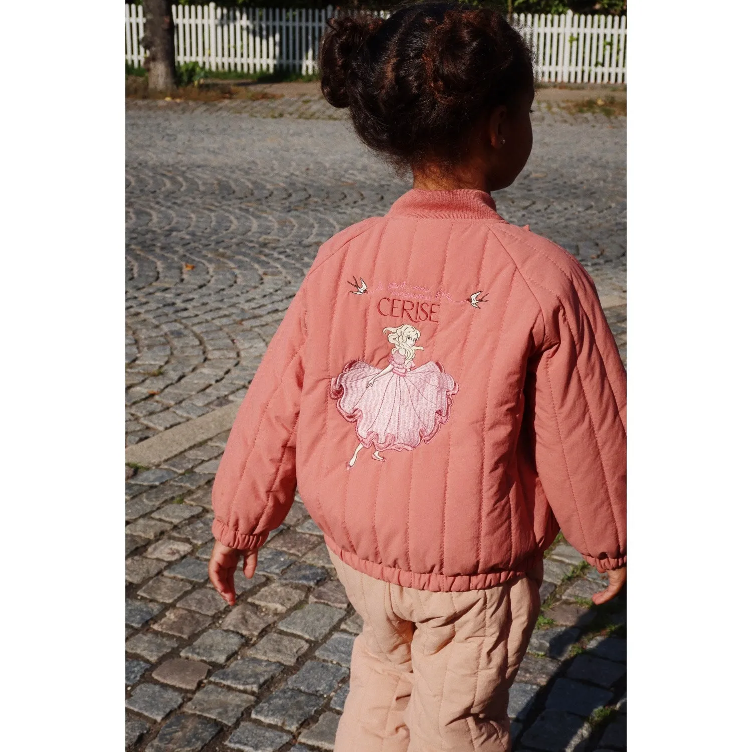 Konges Sløjd Canyon Rose Juno Frill Bomber Jacket