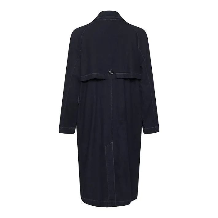 Lara 115 Trench Dark Blue