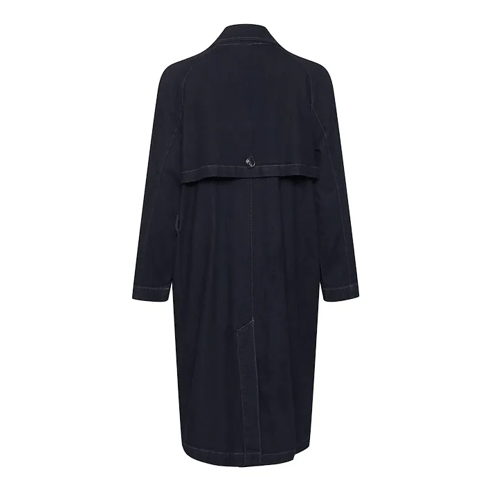 Lara 115 Trench Dark Blue