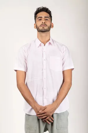 Light Pink Cotton Linen Shirt