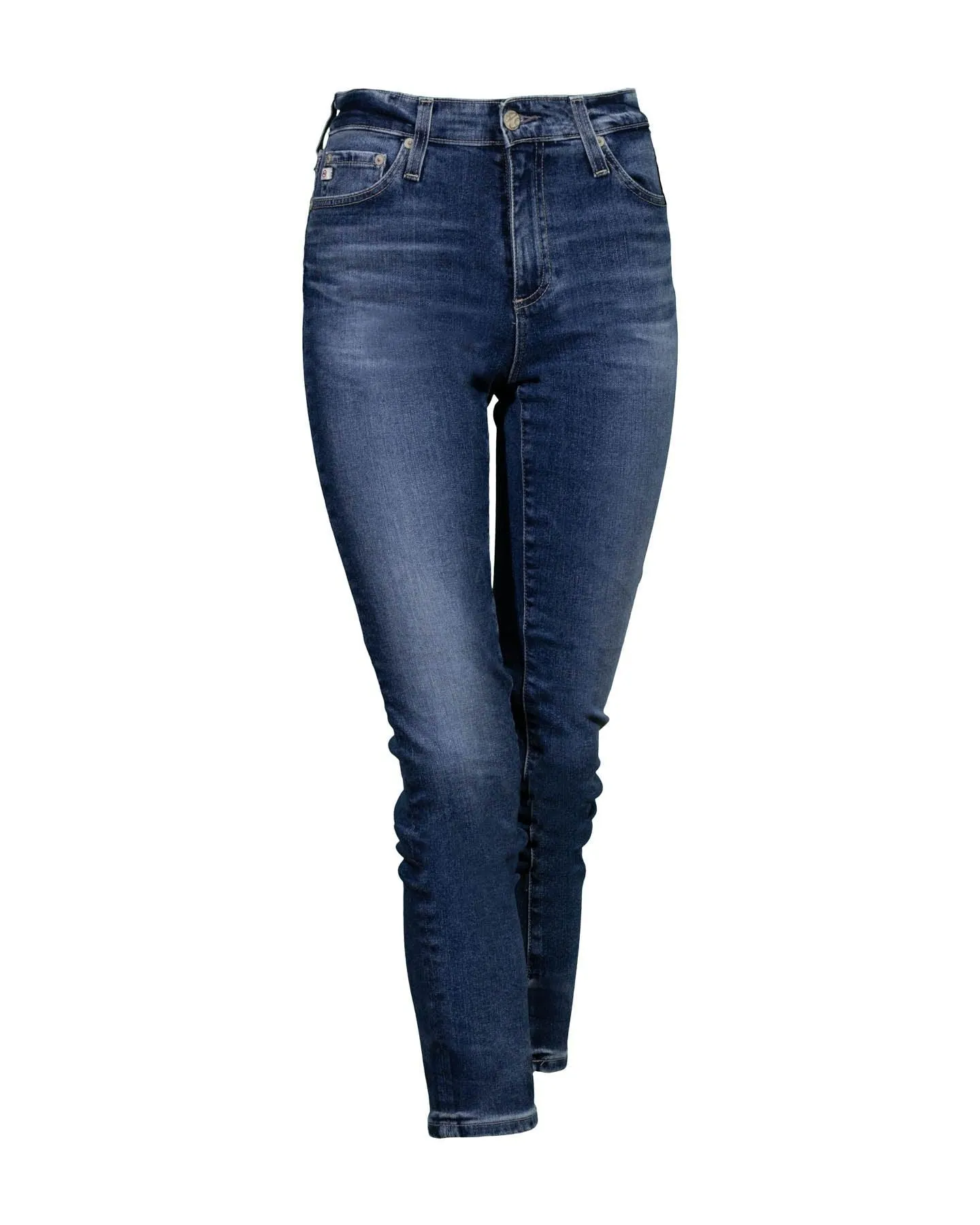 Mari High Rise Slim Ankle Jeans