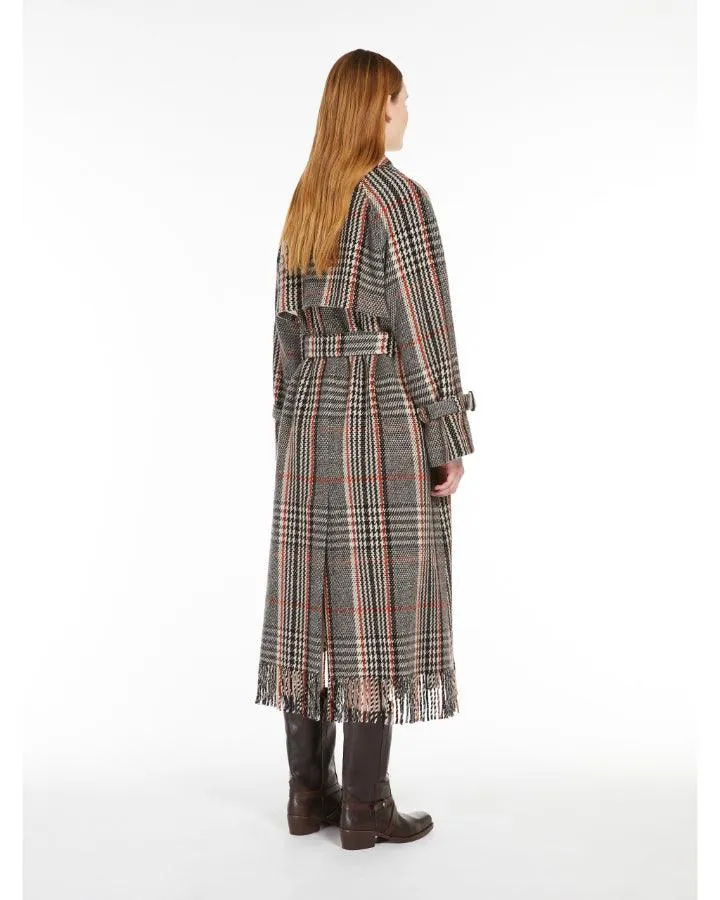 Max Mara Weekend Gommoso Plaid Coat