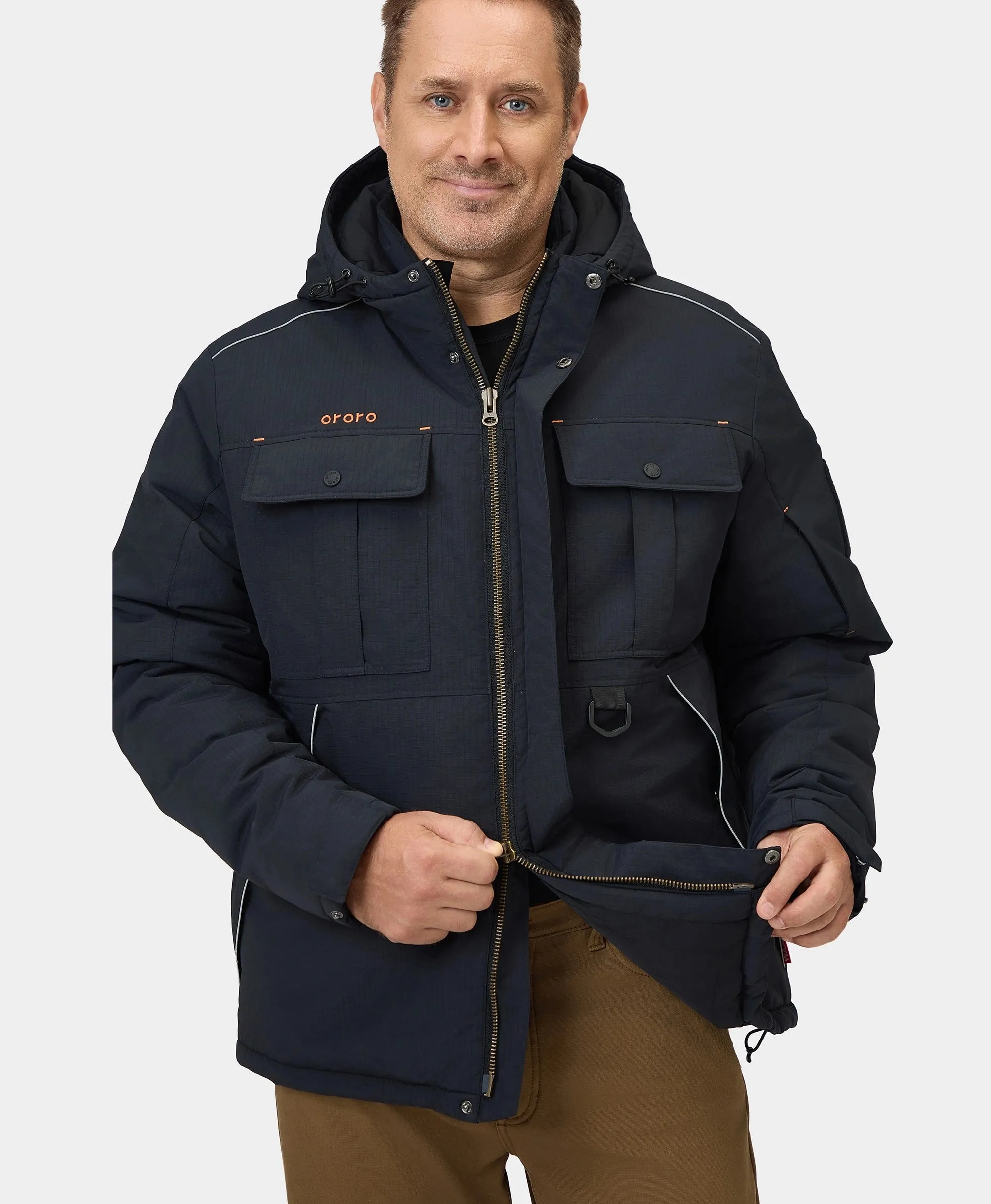 Missoula SureWarm® Men's 6-Zone Dual-Control Dual-Source Heated Jacket