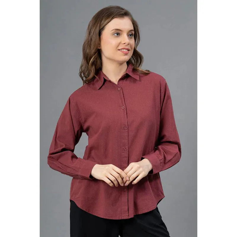 Mode by RedTape Women's Cotton Shirt | Utmost Comfort & Breathable