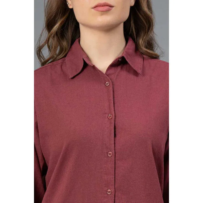 Mode by RedTape Women's Cotton Shirt | Utmost Comfort & Breathable