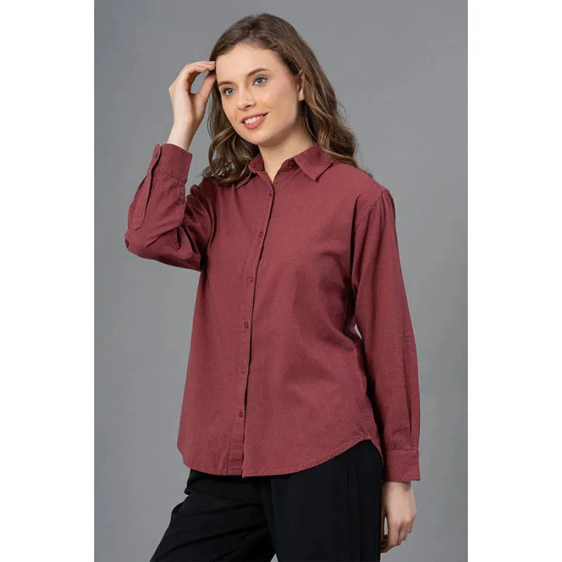 Mode by RedTape Women's Cotton Shirt | Utmost Comfort & Breathable