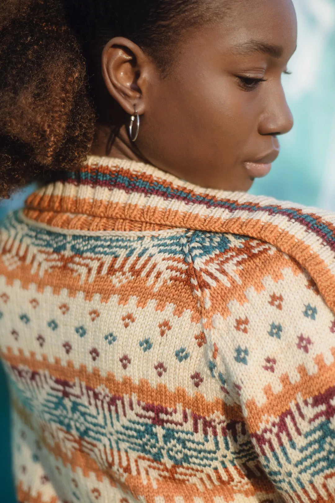 Nora Cardigan  | Knitting pattern and knitting kits