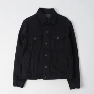 ONI 02527PZR-IDBK 20oz 'Indigo x Black Secret Denim' Type III Denim Jacket - Rinsed