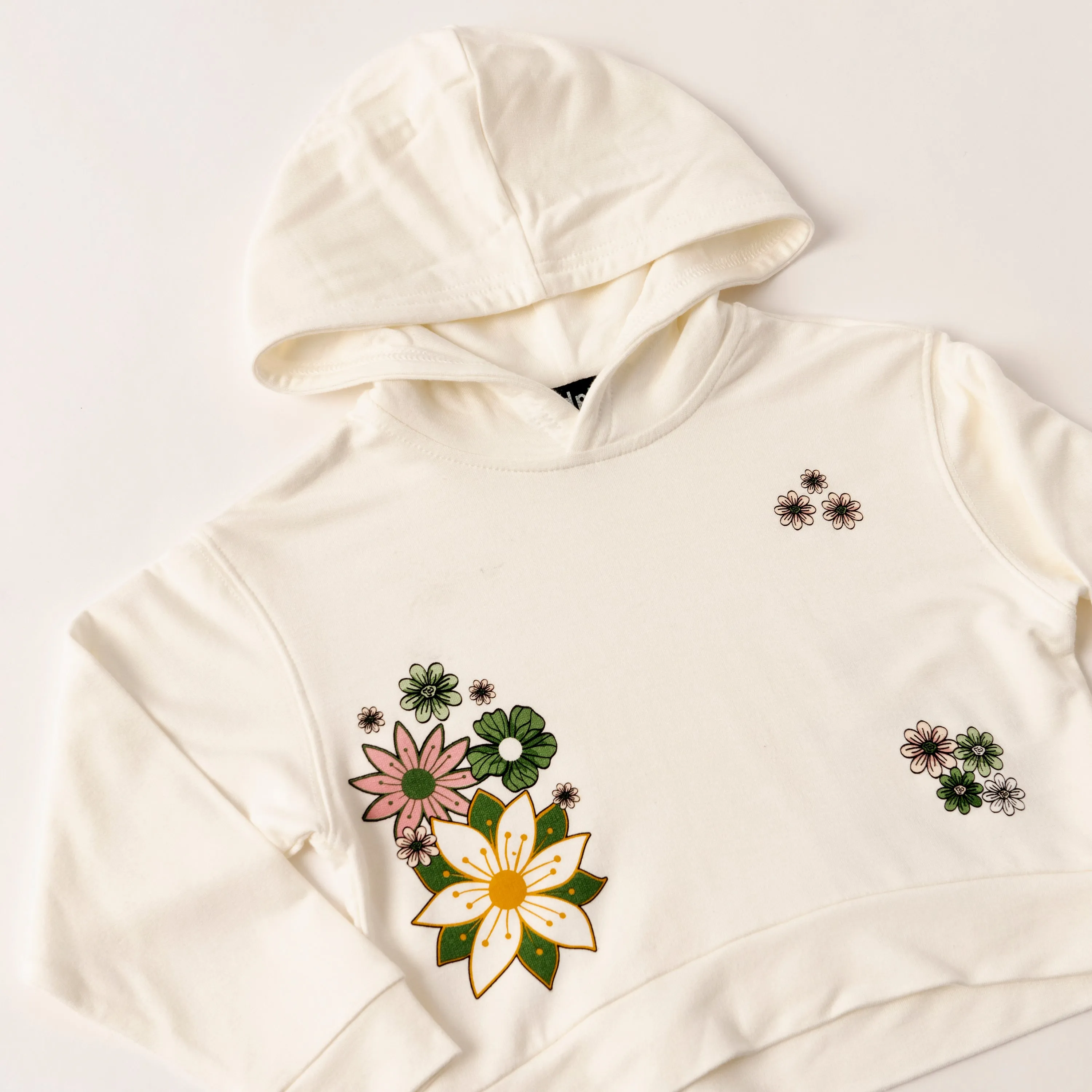 Peppy Floral Hooded Top