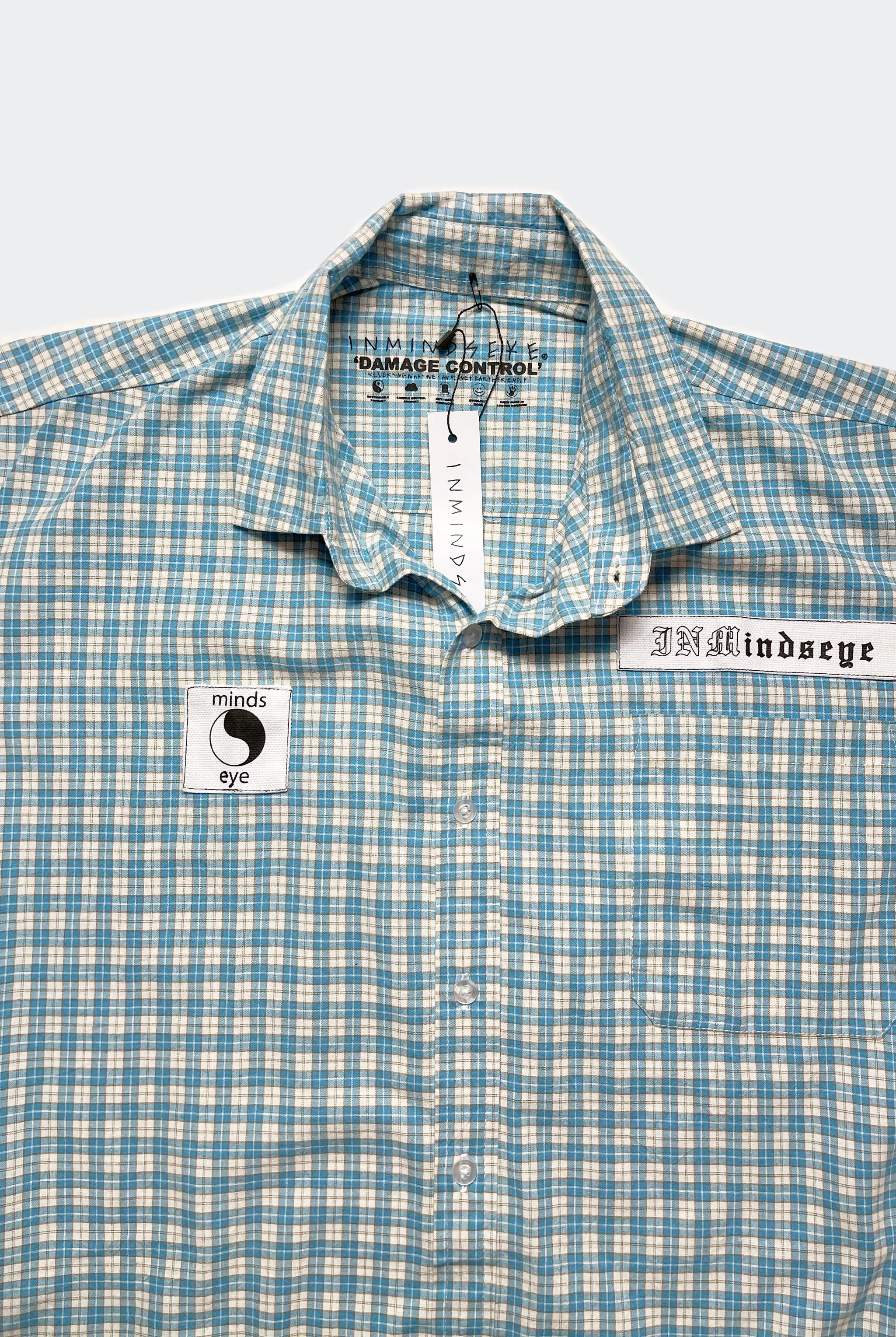 PJ HARVEY SHIRT / BLUE CHECK