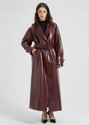 Racquet Trench Coat