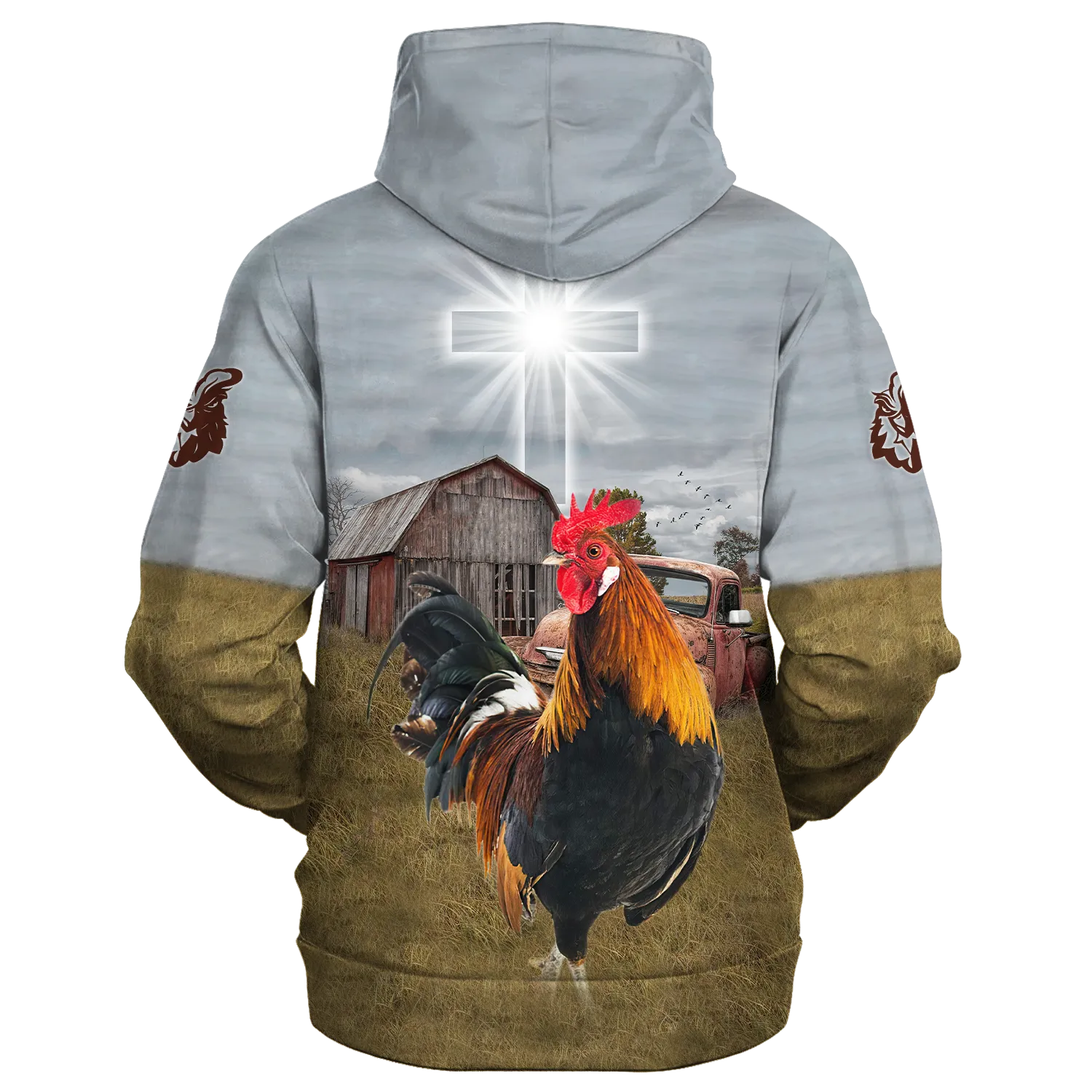 Rooster Hoodie For Son, Rooster Hoodie, Chicken Hoodie For Daughter