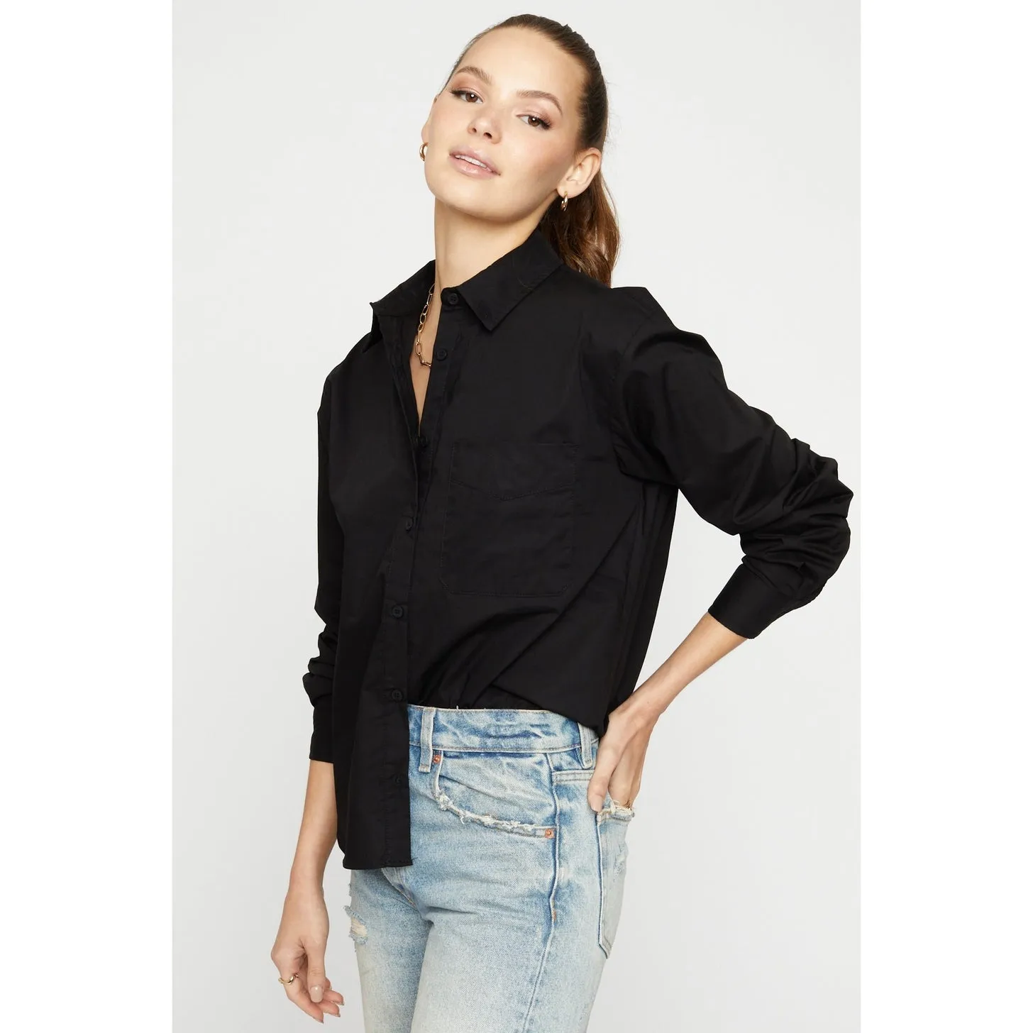 Sans Souci Button Up Top