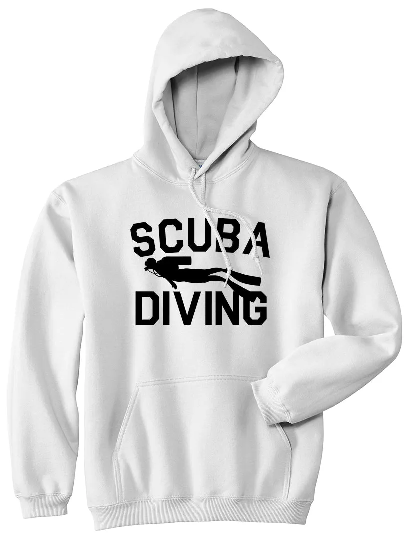 Scuba Diving Mens Pullover Hoodie