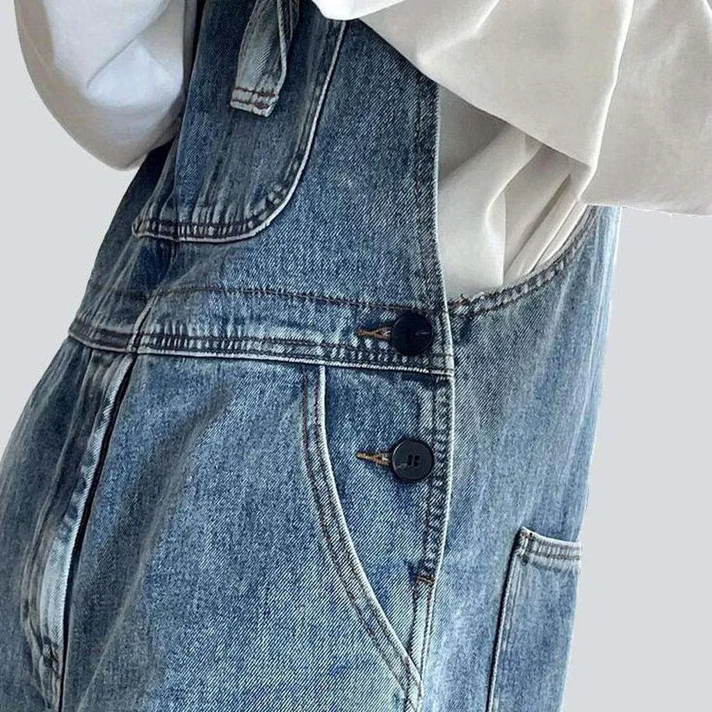 Stylish women's y2k denim overall