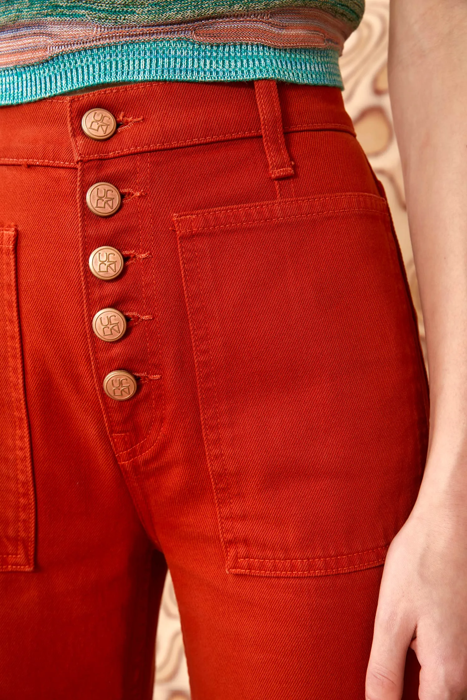 The Lou Jean - Red Ochre Wash