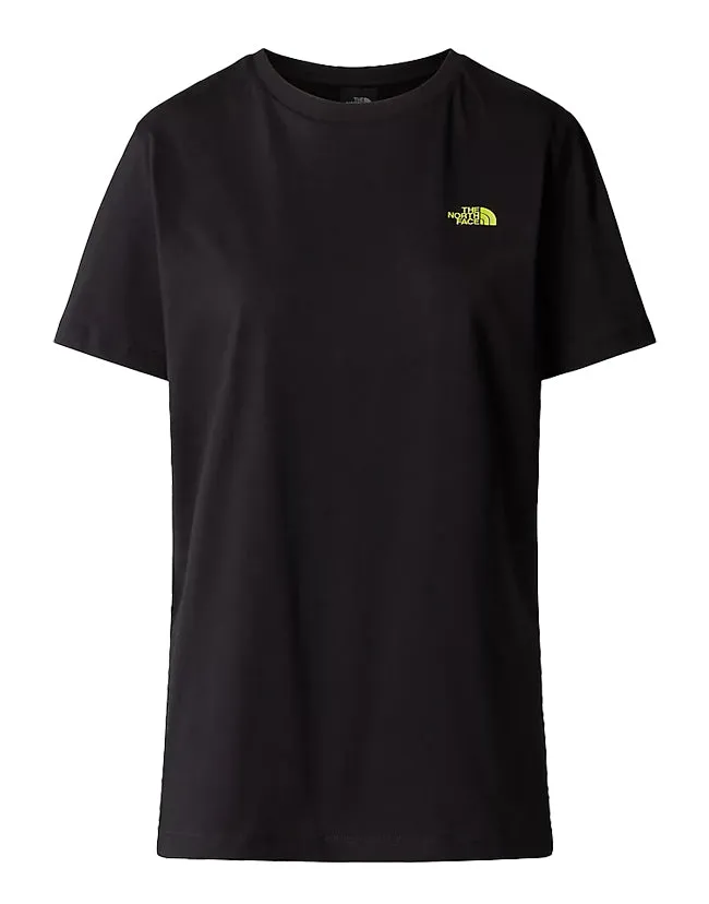 The North Face Womens Festival T Shirt Black Green