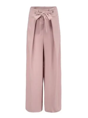 Trendy casual female trousers wide leg pants