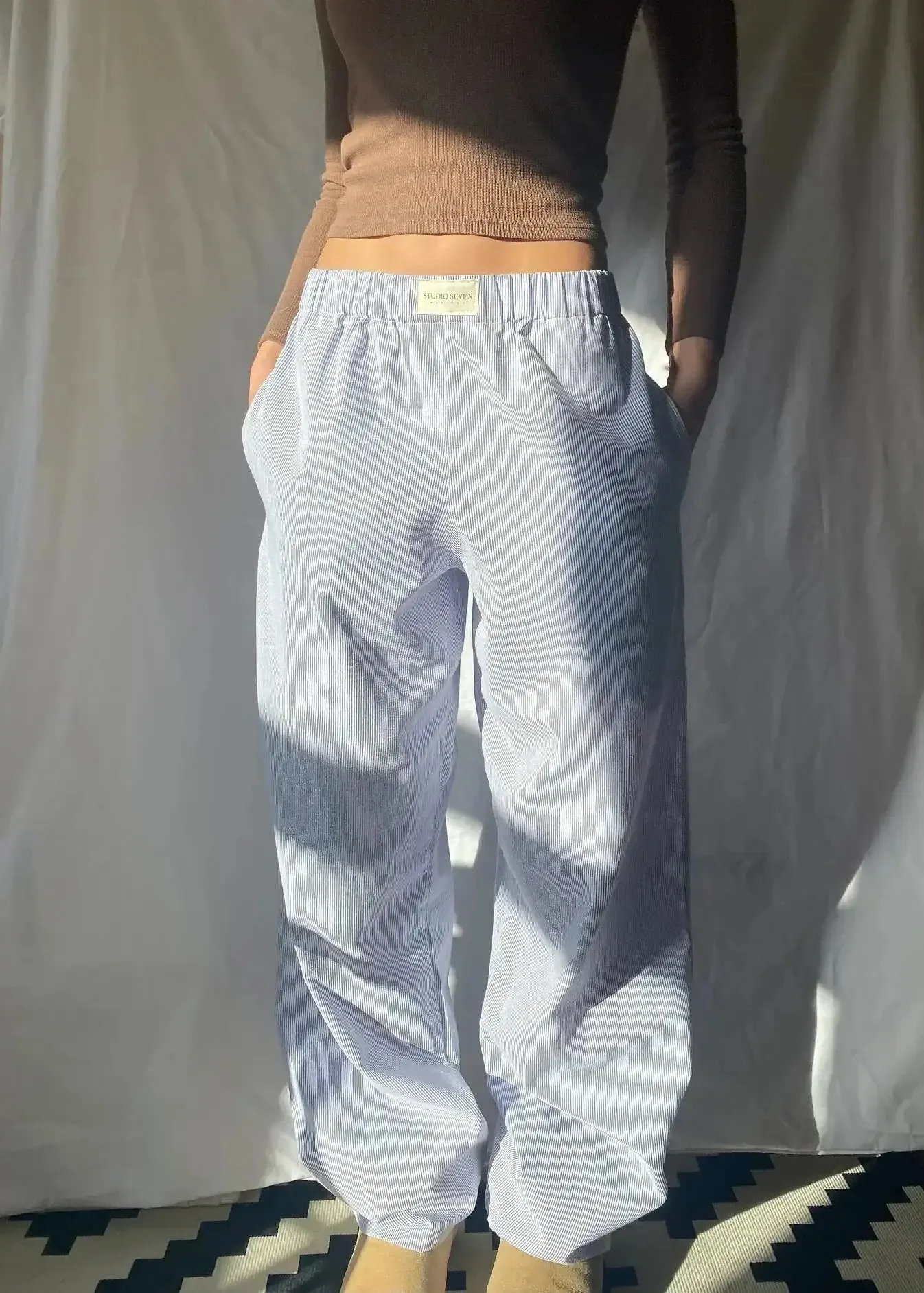 Wide Leg Loose Fit Pants