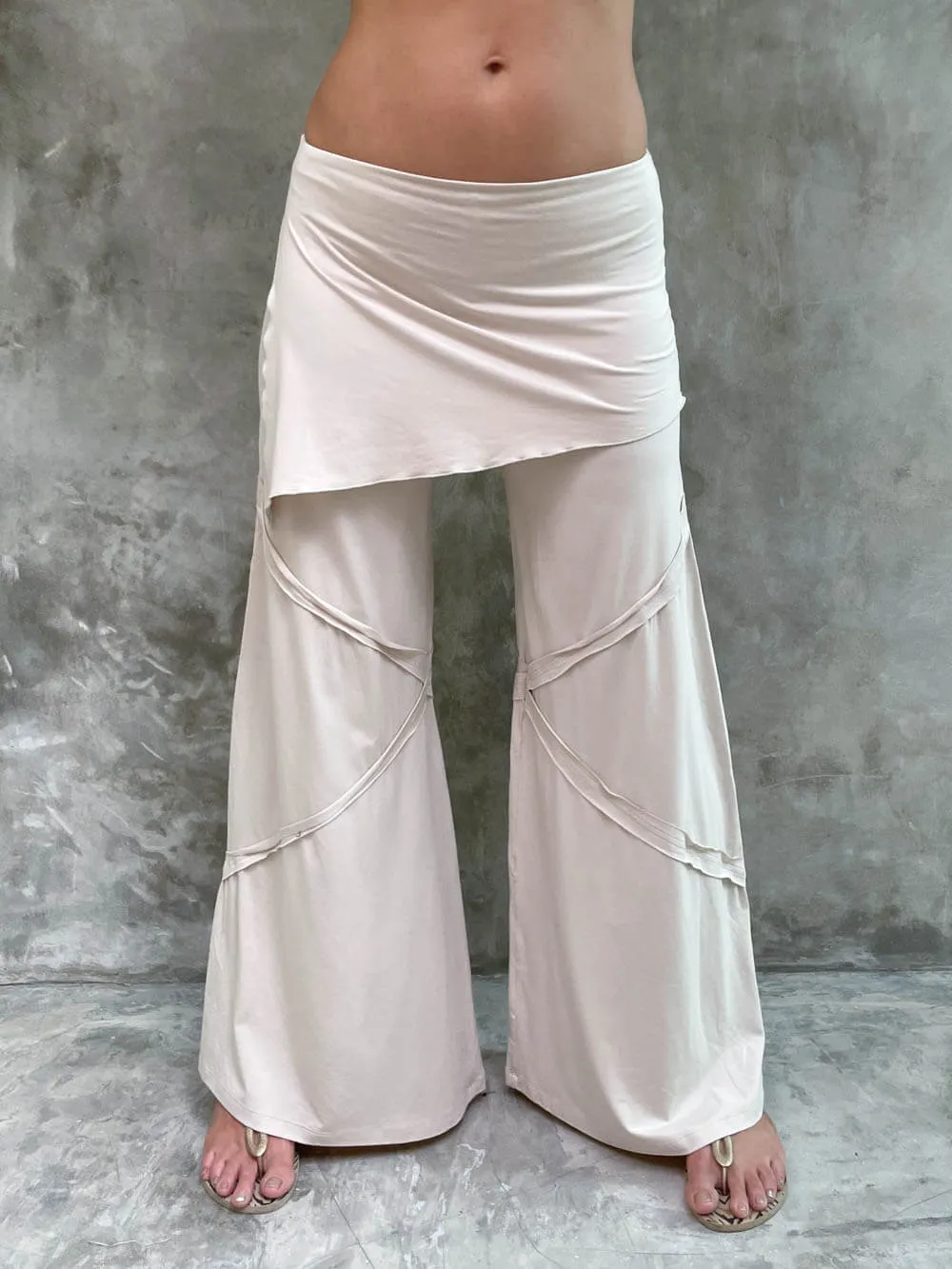 Wide Leg Panel Pant