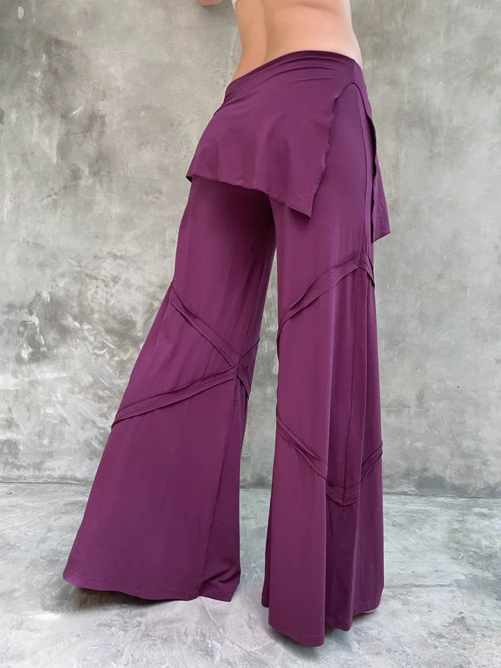 Wide Leg Panel Pant