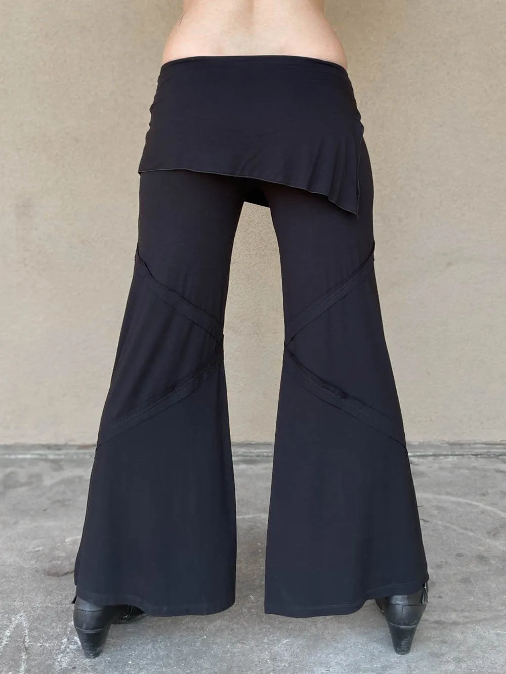 Wide Leg Panel Pant